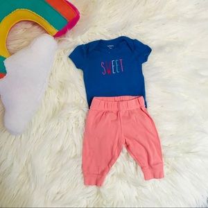 Carter’s Onesie and Pants